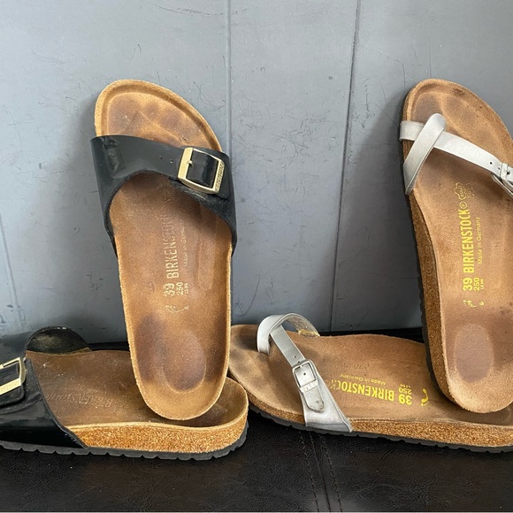 Lot 2 Birkenstock Madrid & Piazza Sandal Sz 39/8 Women’s - Picture 5 of 10